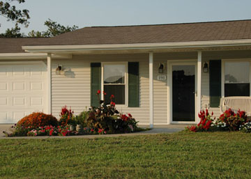 flower beds